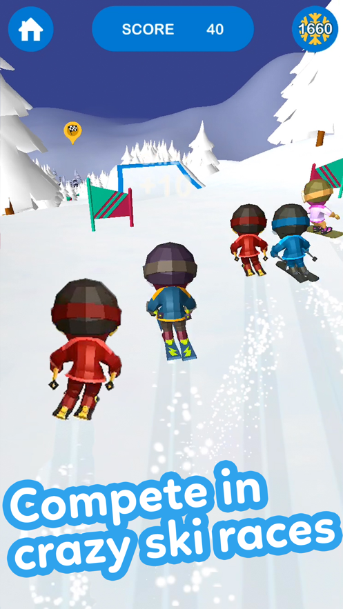 我滑雪贼6游戏安卓版下载（Downhill Chill）